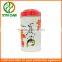 Tea Can with Silk-Screen Printing PVC Window