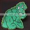 2016 custom muscle crocodile of embroidered badge for wind breaker jacket/sportswear