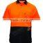 hot sale with lastest design for men's hi vi cotton bank safety wear