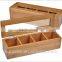 Bamboo Storage Tea Box with lid