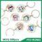 Wholesale Bulk Metal Two Sided Souvenir Sport Printing Custom Key Ring