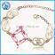 Fashion Noble Austrian Crystal Bangle Bracelet