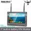 Cycle recording 7 inch fpv lcd monitor high sensitivity video audio input flight simulator dji phantom