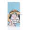 Concise design pu cartoon cell phone case for samsung s4