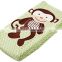 New design printing /embroidery fabric waterproof baby cloth diaper contoured changing pad