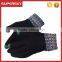 V-356 Plain Outdoor Crochet Winter Warmer Gloves Touch Screen Gloves Magic Golves for Mobile Phone