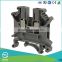 UTL China Cheap Price Fuse Electric PA66 VO Din Rail Screw Plastic Terminal Block 800v/32A 0.2-4mm
