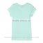 White 2-6Y new design baby girls t shirt with flower embroidery girl's cute t shirt fashion kids clothes baby wear