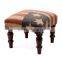 Natural livings Traditional Wooden Footstool