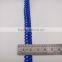 Cheap Blue Polyester Flat Thin Loop Lace Braid Trim