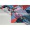 The colorful pattern 75D interlock printed knit crepe clothing fabric