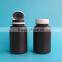 200ml brown hdpe plastic medicine bottle with tear lid, pharmaceutical capsule bottle
