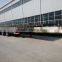Three axles flatbed 20ft and 40ft container carrier transport semi trailer