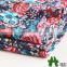 Shaoxing floral print fancy knitted 180gsm 100% polyester lycra fabric