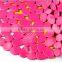Non slip pebble stone bath mat