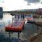 Plastic hdpe pontoon jetdock