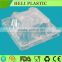 Clear blister plastic packing egg trays printed PVC egg trays
