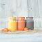 Pure Glass Candle Jar, Colorful Candle Holder, Different Size, With or Without Logo, OEM, Home Decoration, Holiday Gift Quality Choice