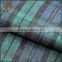 high grade wholesale plaid pure linen fabric for coat