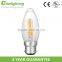 Energy saving vintage type e14 c35 led filament lamp 4w c35 intertek lighting clear c35 led filament bulb e14