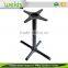 High Quality China OEM black cast iron table base for restaurant
