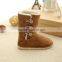 Button long baby boots for snow