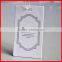 Good Paper Garment Jeans Hang Tag 2014 Design Wholesale
