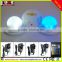 modern design plastic 16 colors rechargeable bar furniture led light base with battery operated