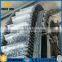 Heavy material corrugated sidewall rubber belt conveyor for quarry