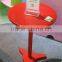 small round made of powder coating on MDF FL-OF-201402