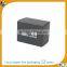 custom printed black corrugated shipping boxes