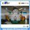 New Snow Man Inflatable Bounce House / Cute Safe Baby Bouncer For Christmas