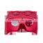 Pu Leather 3D VR box google cardboard display