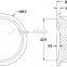 cob led glass lens for flood light(GT-66-8)