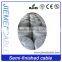 Cheaper price high quality 90% coverage semi-finished coaxial cable RG6 for India market