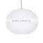 new design half glass pendant lamp globe brass hanging pendant light with white glss for home decor