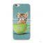Cat Design Wholesale Cell Phone Case TPU CMYK Digital Printing Color Cell Phone Case for Iphone 6s