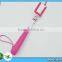 Fashional cable take pole monopod, wired monopod selfie stick headphone cable control