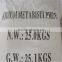 sodium pyrosulfite Na2s2o5 Industrial Grade sodium metabisulfile