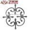 cast leaves staircase wrought iron component design