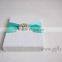 Luxury Wedding Silk Invitation Box with Brooch