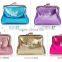 PU wallet, clear vinyl cosmetic , coin bag