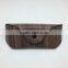 BOSHIHO cool soft material sunglasses case leather unique eyeglass case