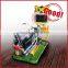 Coin operated 17 inch motor car kiddy rides for entertainment