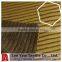 100% polyester heather 3 layer corded interlock fabric with cord stripe wicking
