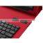 Coustom Design Slim Stand PU Leather Cover With Romovable 10.1" Tab A T580 Bluetooth Keyboard For Samsung