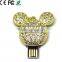 delicate Mickey Mouse jewelry USB flash disk