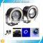 2 Pcs 12V 30W 2.5" Blue COB LED Halo Angel Eye Rings Car Fog Lights Working Lamp