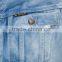 italian Acid wash men denim jacket coat (LOTJ258)