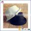 fashion male women cap fedoras spring and summer casual hat Stage performance black and white canvas jazz hat